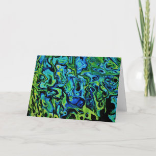 Abstract Color Study 163, card