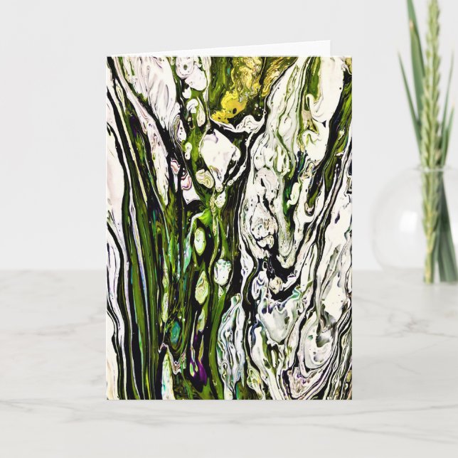 Abstract Color Study 26, card (Front)