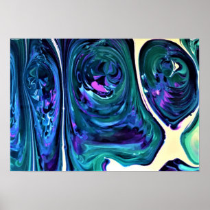 Abstract Color Study 278, Poster