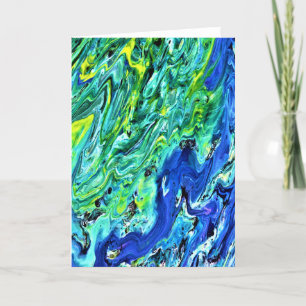 Abstract Color Study 58, card