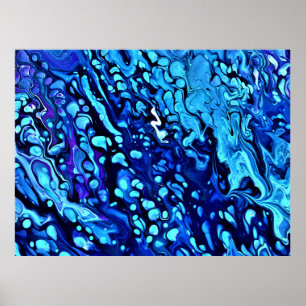 Abstract Color Study 65, Poster