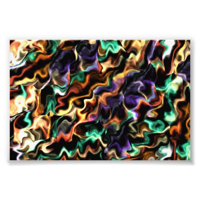 abstract colorfiul photo print (Front)
