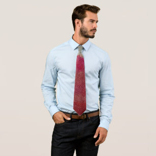 Abstract Colorful Leather #6 Tie