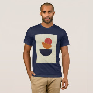 ABSTRACT COLORFUL MODERN ART T-SHIRT