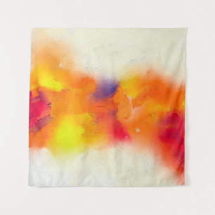 Abstract colorful oil painting on canvas texture.  tapestry