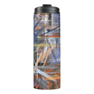 Abstract Colorful Painting #4 Thermal Tumbler