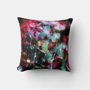 Abstract, colorful pattern, bright, elegant cushion