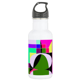 Abstract Colour 532 Ml Water Bottle
