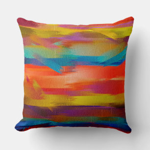 Abstract Colour Art #11 Cushion