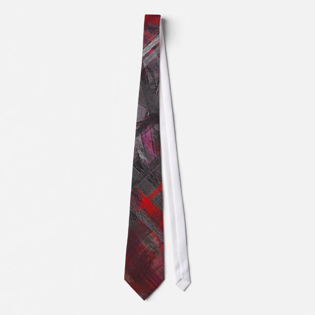 Abstract Colour Art #13 Tie (Front)