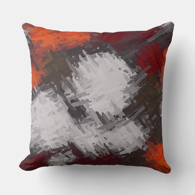 Abstract Colour Art #21 Cushion (Front)