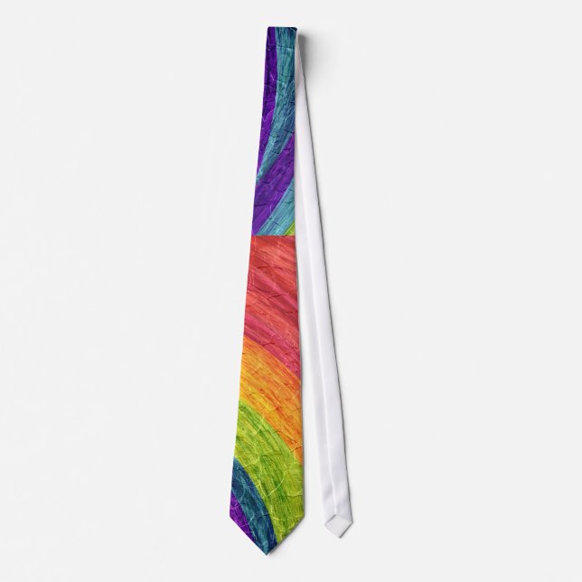Abstract Colour Art #22 Tie (Front)