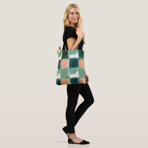 Abstract Colour Block Tote Bag