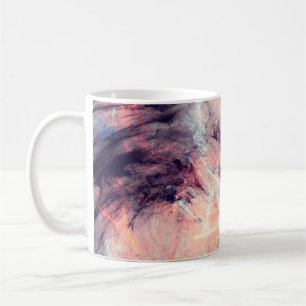 Abstract colour dynamic background with lighting e coffee mug