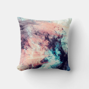 Abstract colour dynamic background with lighting e cushion