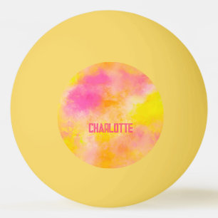 Abstract Colour Gradient Luminous Joy Ping Pong Ball