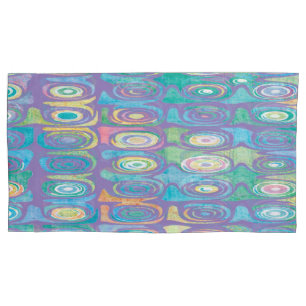 Abstract colour pattern 1 pillowcase