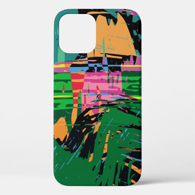 Abstract colour pattern in graffiti style quality  Case-Mate iPhone case (Back)