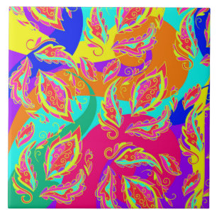 abstract,colour,pattern, indian,mandala,pink, ceramic tile