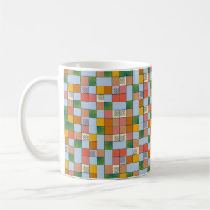 Abstract colour seamless pattern coffee mug