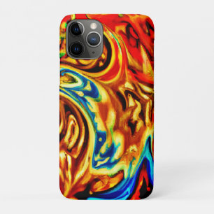 Abstract Colour Splashes iPhone 11 Pro Case