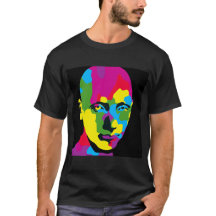 Abstract colour Splashes Face Modern Expression Ar