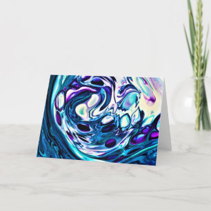 Abstract Colour Study 100, card