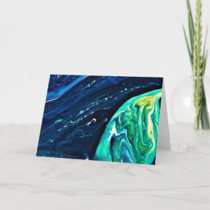 Abstract Colour Study 105, card