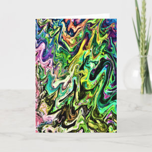Abstract Colour Study 106, card