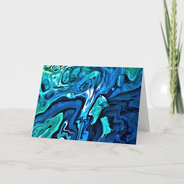 Abstract Colour Study 107, card (Front)