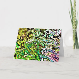 Abstract Colour Study 108, card