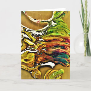 Abstract Colour Study 10, card