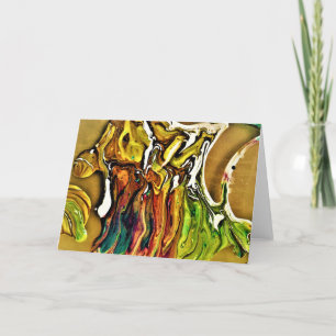 Abstract Colour Study 10, card