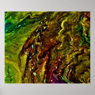 Abstract Colour Study 11, Poster