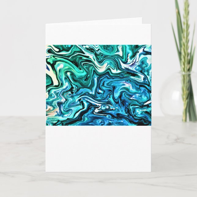 Abstract Colour Study 123, Card (Front)