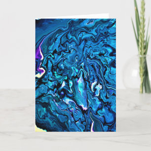 Abstract Colour Study 124, card