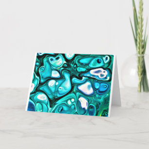 Abstract Colour Study 125, card