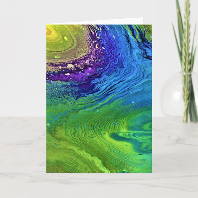 Abstract Colour Study 12, card (Front)