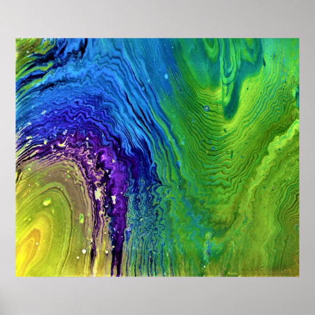 Abstract Colour Study 12, Poster (Front)