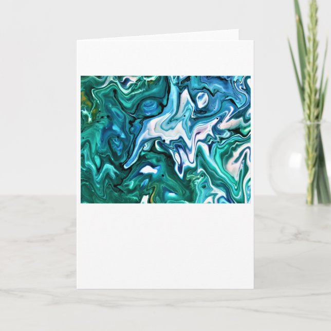 Abstract Colour Study 132 Card (Front)
