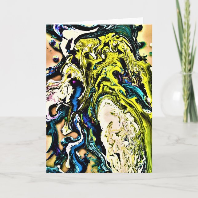 Abstract Colour Study 13, card (Front)