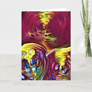 Abstract Colour Study 145, card