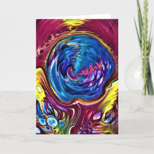 Abstract Colour Study 146, card