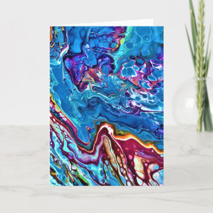 Abstract Colour Study 148, card