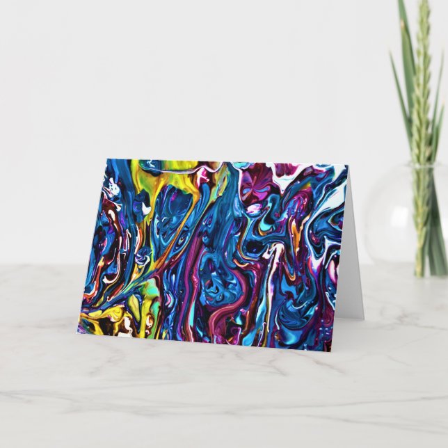 Abstract Colour Study 150, card (Front)