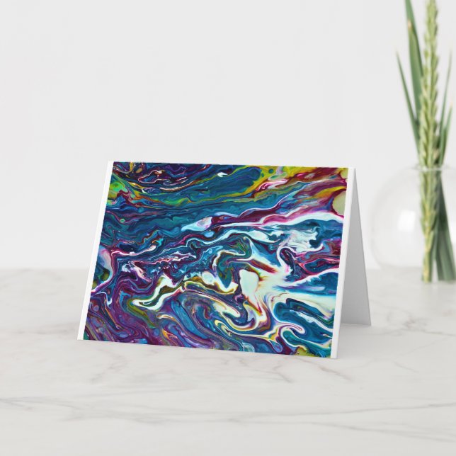 Abstract Colour Study 151, Card (Front)