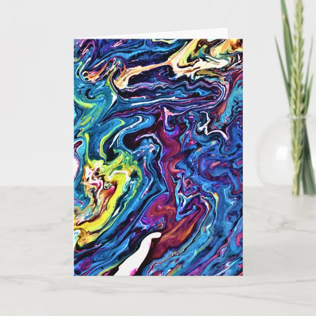 Abstract Colour Study 154, card (Front)