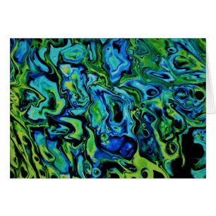 Abstract Colour Study 163, card
