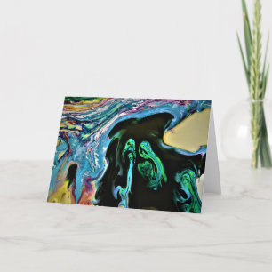 Abstract Colour Study 166, card