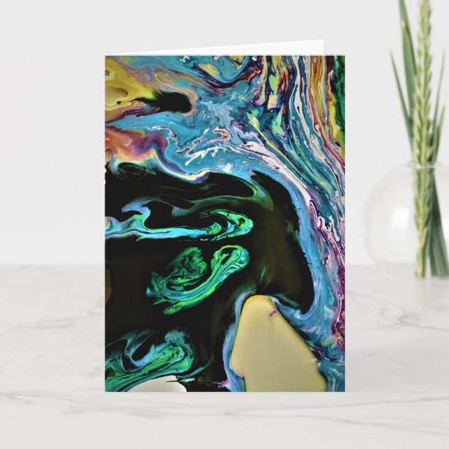 Abstract Colour Study 166, card (Front)